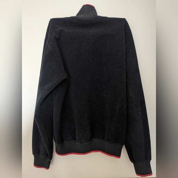 VINTAGE Black Fleece Quarter-zip - Picture 2 of 2